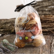 12 mixed macaroons in a bag - Macaroons in a bag - La Biscuiterie Lolmede
