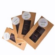 CHOCOLAT NOIR COTE D'IVOIRE 85% - Les tablettes de chocolat de sélection (poids net : 110gr) - La Biscuiterie Lolmede